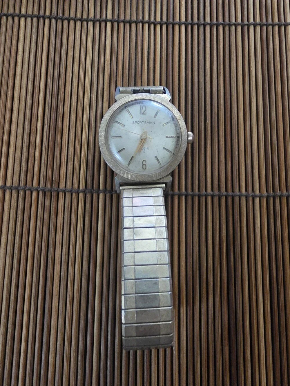 Sportsman Elgin 17 Goldtone Watch (Vintage)